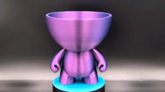 Bowl Head Figure - Storage Container