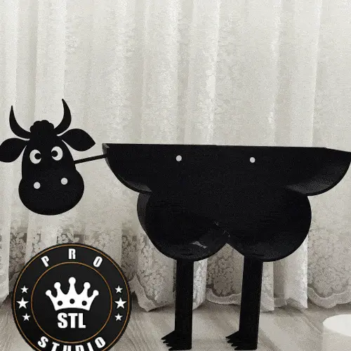 Cute toilet paper holder