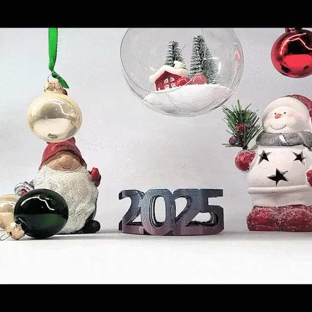 Text Flip: Santa Bust - 2025