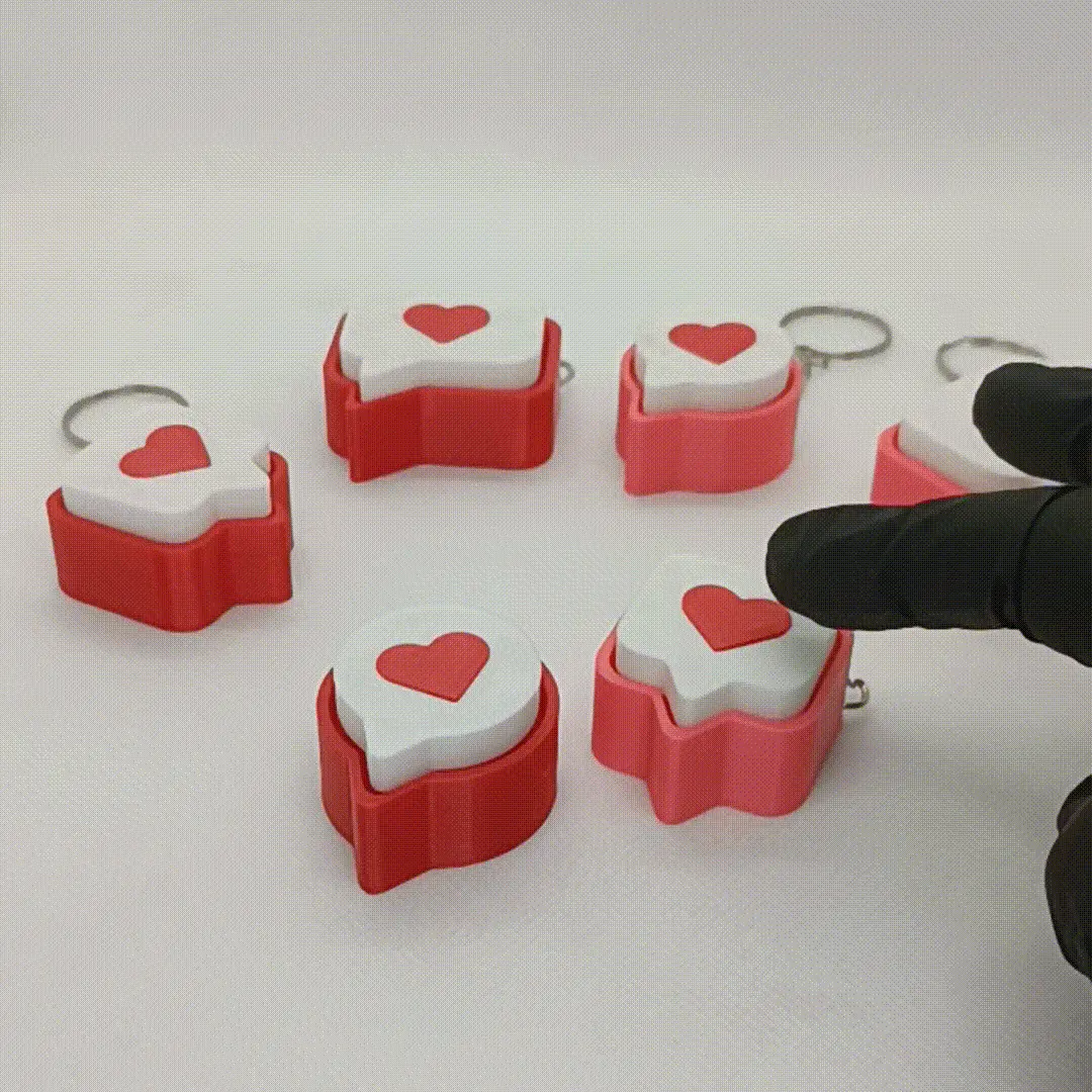 BUBBLE CHAT CLICKER LLAVERO (STL / 3MF)