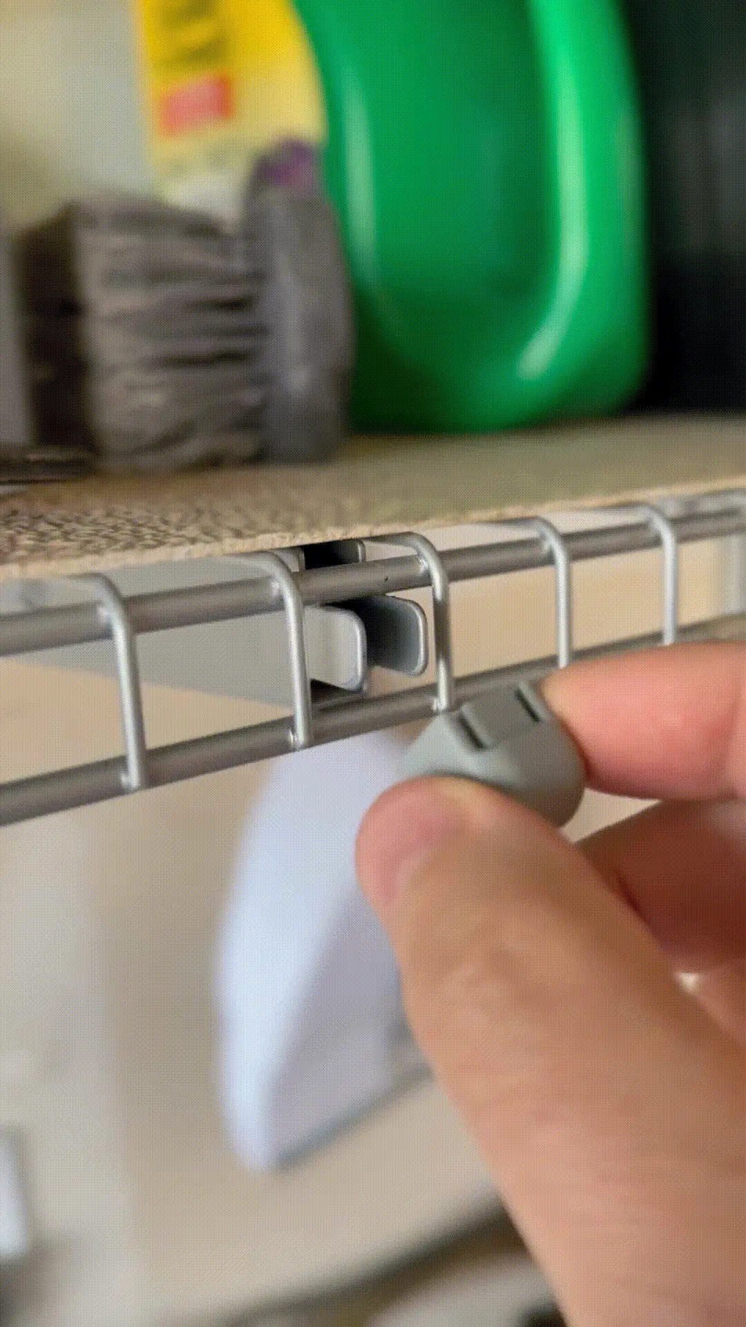 Rubbermaid FastTrack Shelf Bracket & Wire Shelf Edge Covers