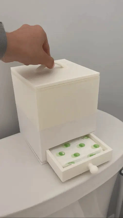 Toilet Paper and Feminine Product Holder