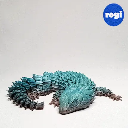 ARTICULATED ARMADILLO LIZARD (LITTLE DRAGON) - 鉸接犰狳蜥 (小龍)