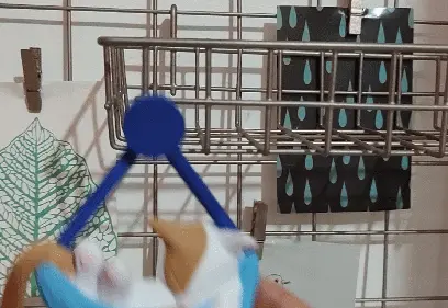 Hammock Kitty Magnet