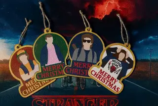 Steve - Stranger Things - Christmas Tree Ornament