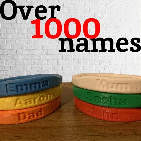 Personalised Coaster (with names) (free)