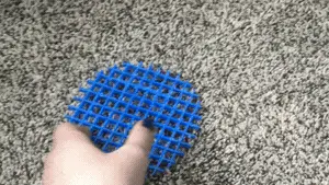 Waffle worm fidget