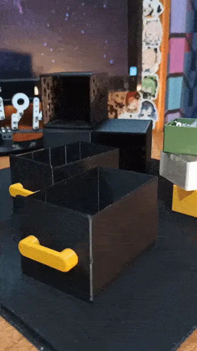 Organizer for small items "Stylish and square"