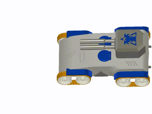 Tanks in StarCraft games-Fully 3D printed