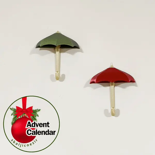 KeyBrella Hook - Umbrella-Inspired Key Organizer