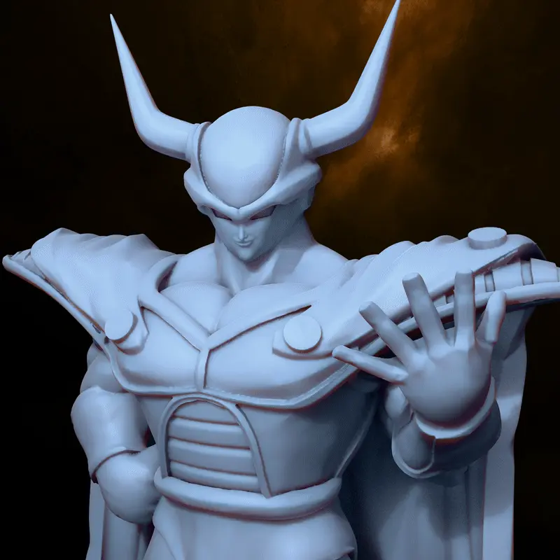 King Cold Miniature | Dragon Ball Z Fan Art