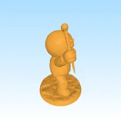 creepy voodoo doll mini