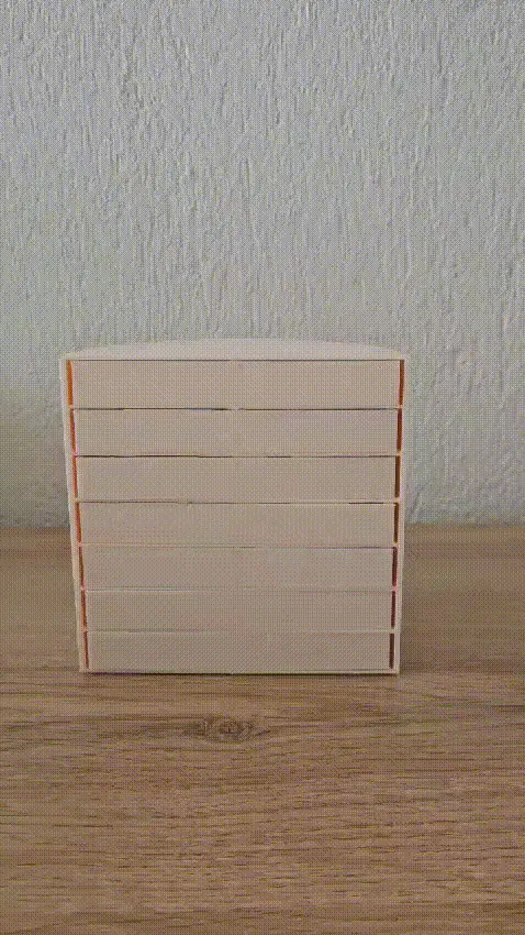 Organizer Storage Box Drawer-No Support Required- Print Once