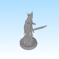 Spectral king  tabletop games skirmish death warband D&D lik