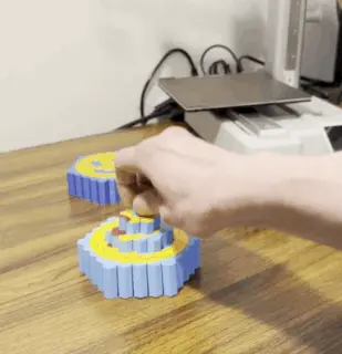 Emoji Hexcell Fidget Flexi Grids