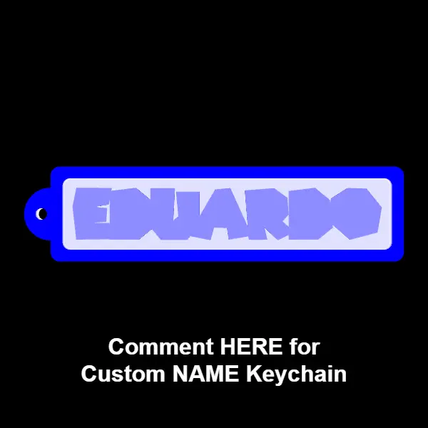 Eduardo- keychain