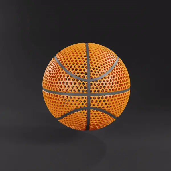 AIRLESS BASKETBALL - STL & 3MF MULTICULOR