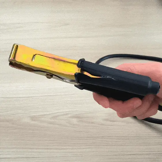BATTERY BOOSTER CABLE CLAMP HANDLE