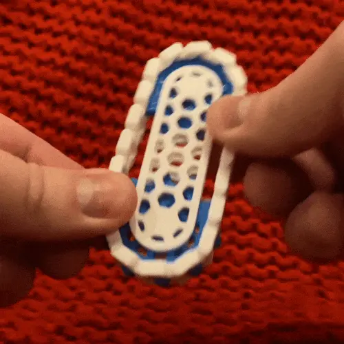 Cycle-Chain Fidget Toy Stress Relief Kinetic Device, 3 Sizes