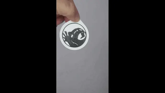 Llavero Pedro Mapache giratorio