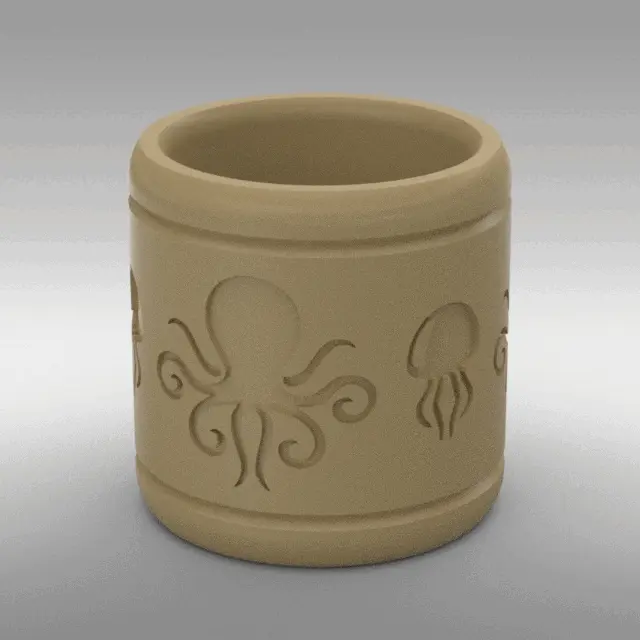 Napkin ring / Animals / Octopus