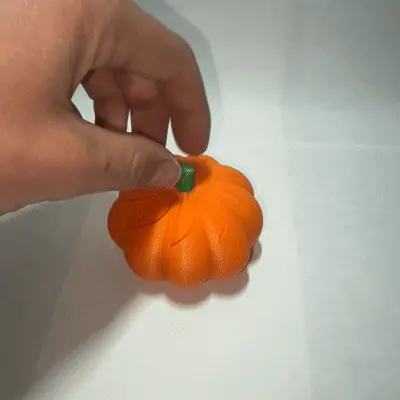 Pumpkin Spiral Fidget