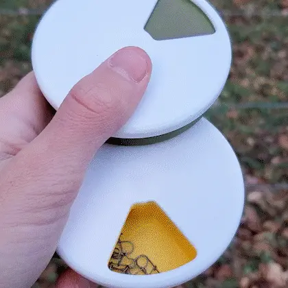 Rotating Fishing Accessories Storage Box