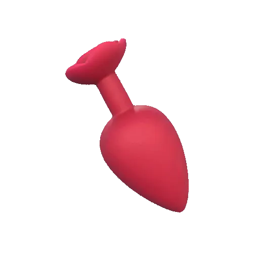 Plug Anal Fofo Flor Tesão Provocante Sexual Anus