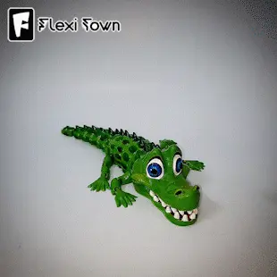 Flexi Print-in-Place Crocdile
