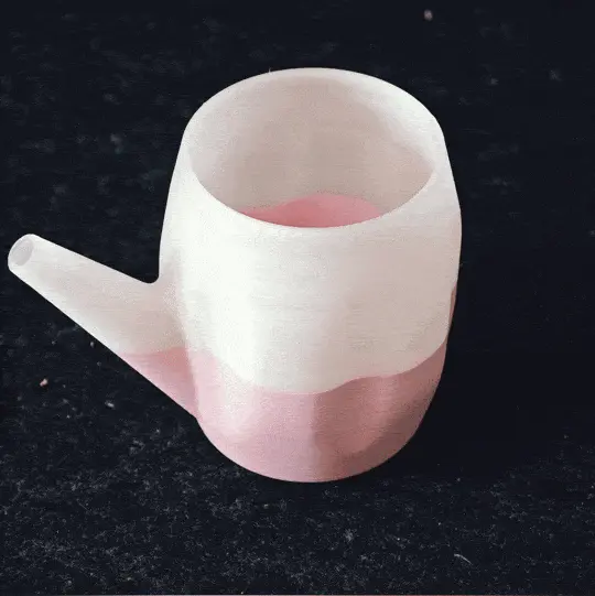 Cute watering can for your flowers, you can scalable