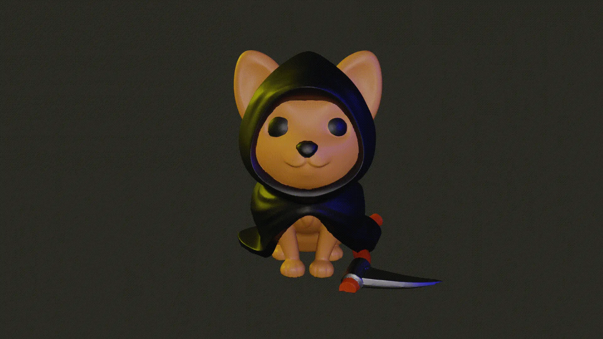 GATO PARKA - CAT HALLOWEEN