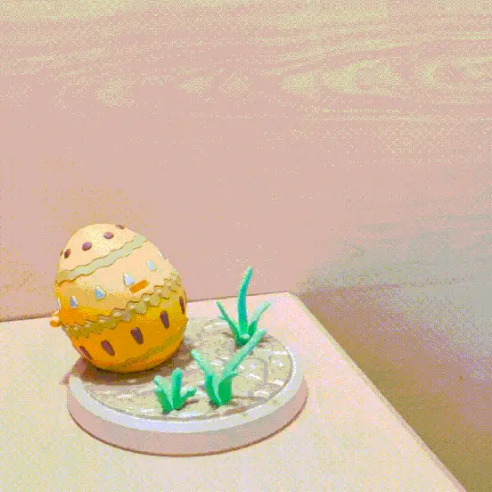 SPARK OF EASTER - Item Container With Easter Bunny Design