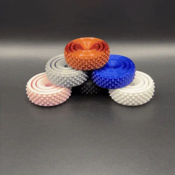 Spikey Fidget Gyro Toy