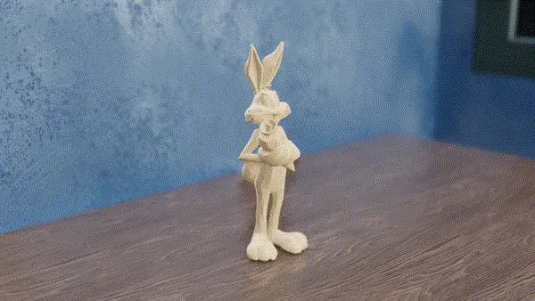 Low Poly Bugs Bunny