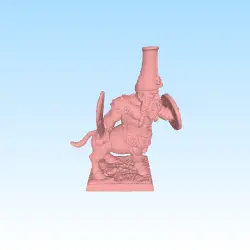 fantasy centaur Persian antiquity style cimeterre