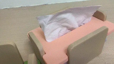 Creative minimalist paper box