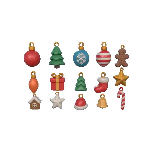 Adornos para Árbol de Navidad