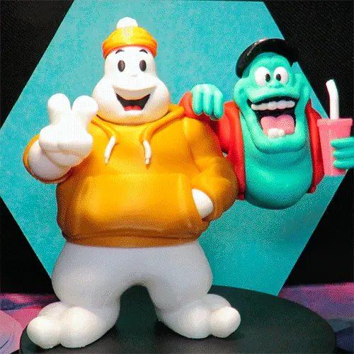 SLIMER URBAN FANART GHOSTBUSTERS