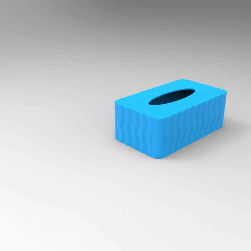 MODERN TISSUE BOX | EASY PRINT | MINIMUM SUPPORT 1%