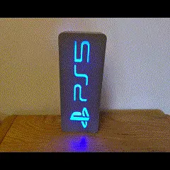 LED Lightbox Sony Playstation PS5 Console Gamer Gaming Light