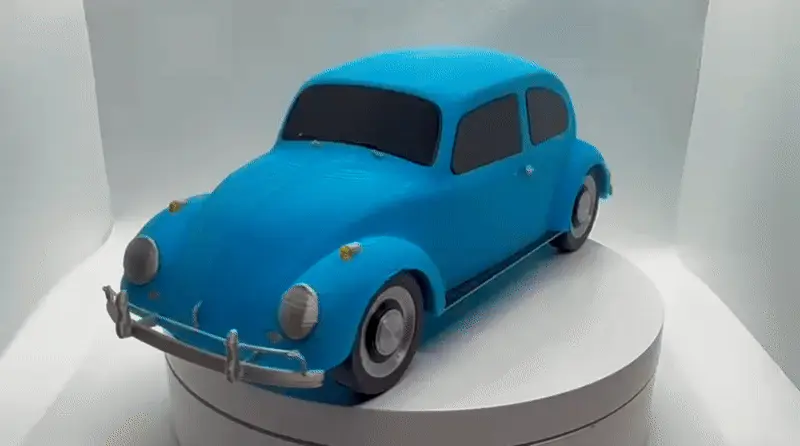 VW Beetle Käfer Kit Card (1:24 scale)