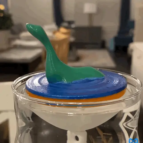 Loch Ness Monster Fishing Float - Easy Multicolor