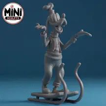 Goofy Fan Art Figure