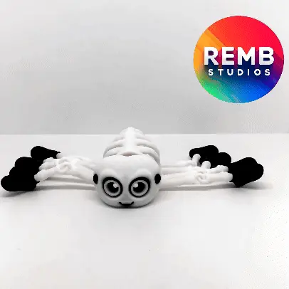 Flexi Skeleton Spider | Articulated Spider NO Support