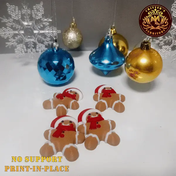 Flexi Mini Gingerbread Man | Christmas Special | No support