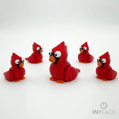 Cute Cardinal Articulated