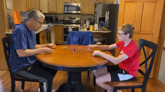 Halloween Pumpkin Toss Desk/Table Game