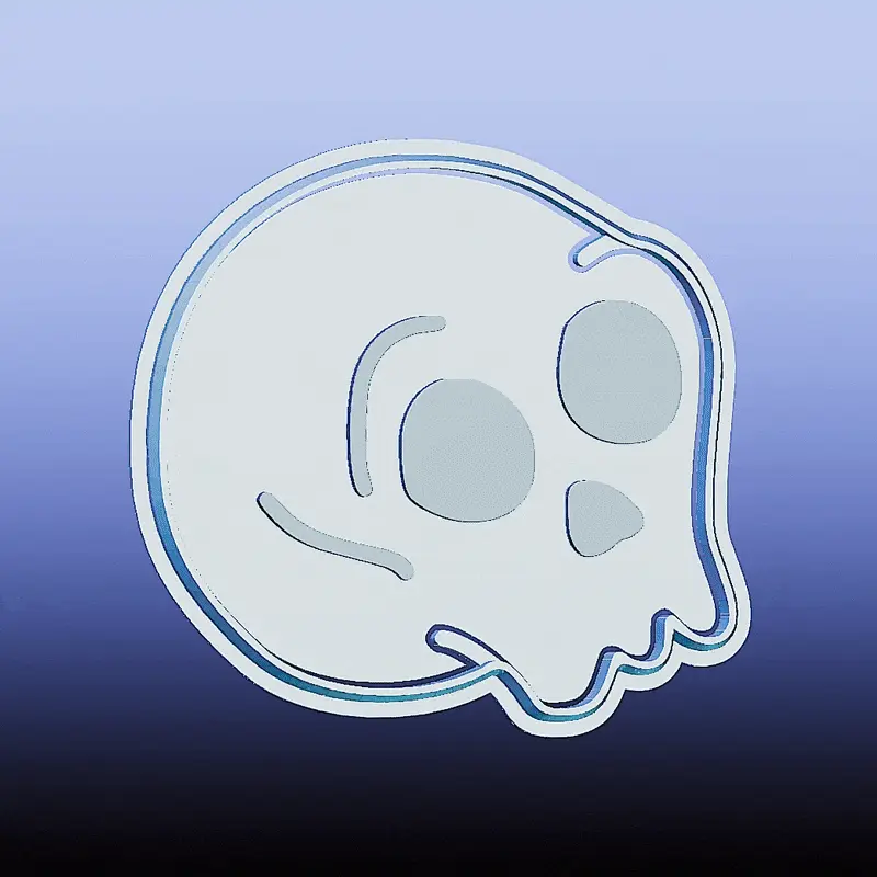 SKULL, cookie cutter