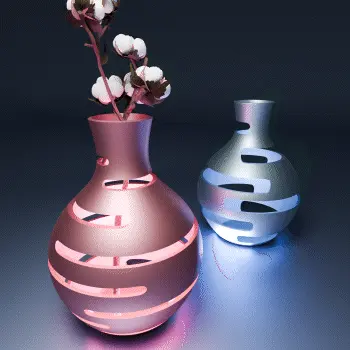 🌿 Modern Vase with Open Design