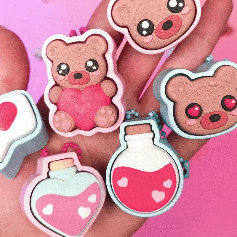 Sweet Valentine Clicker Pack ( & Keychain )